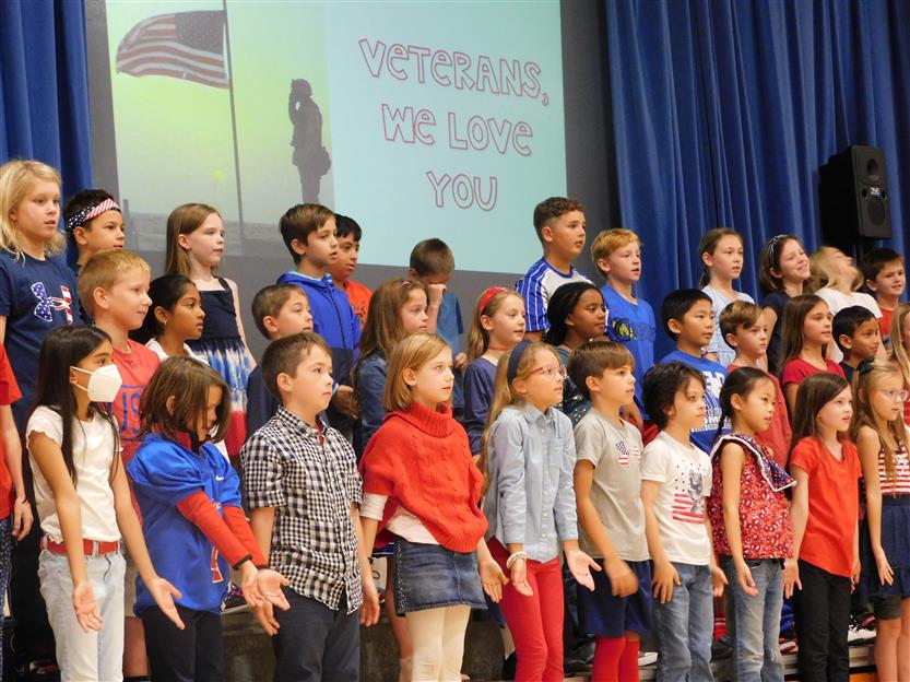 Schools celebrate Veterans Day
